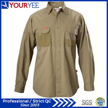 Long Sleeve Customized Work Shirts for Men (YWS111)